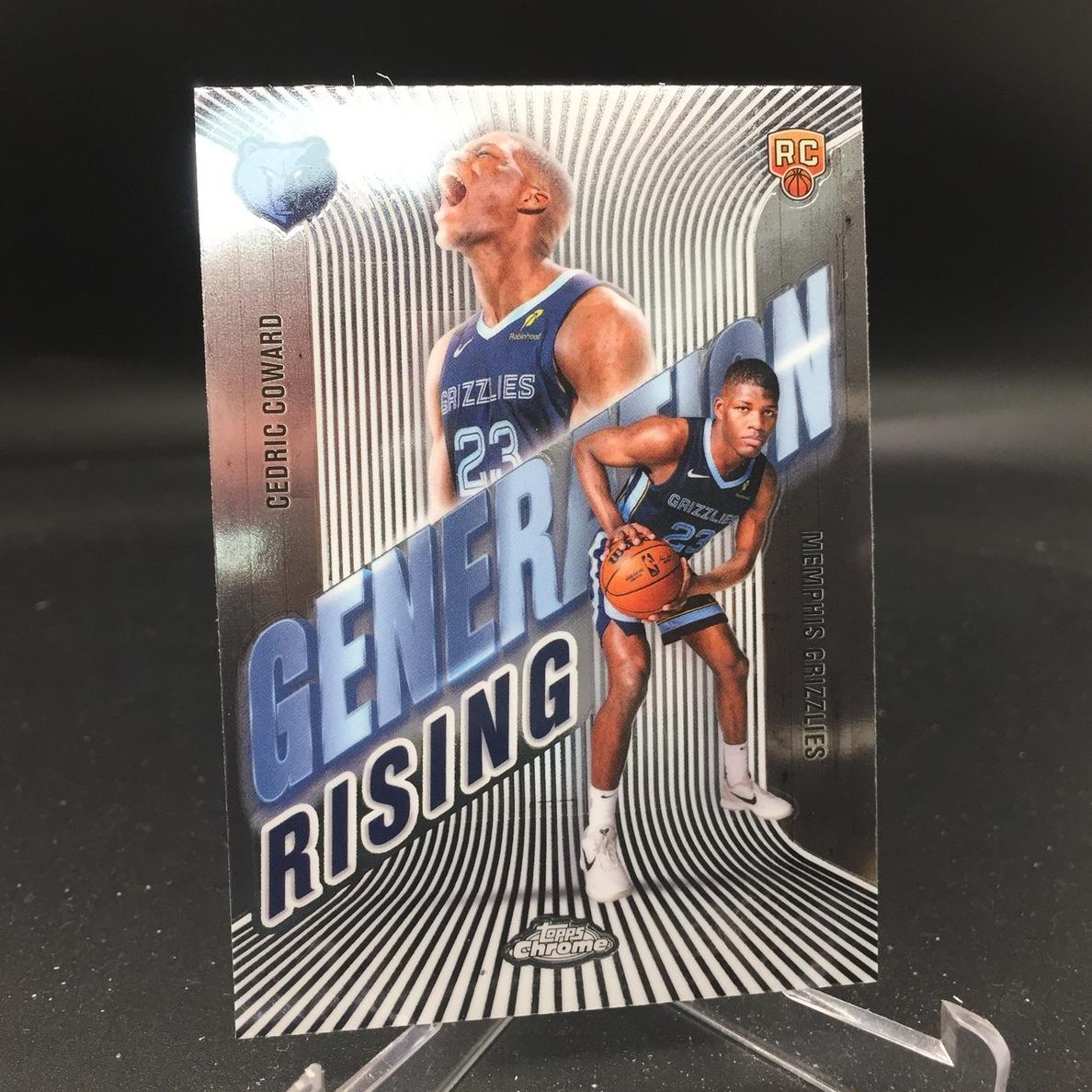 2025 Topps Chrome Basketball Cedric Coward #GR-19