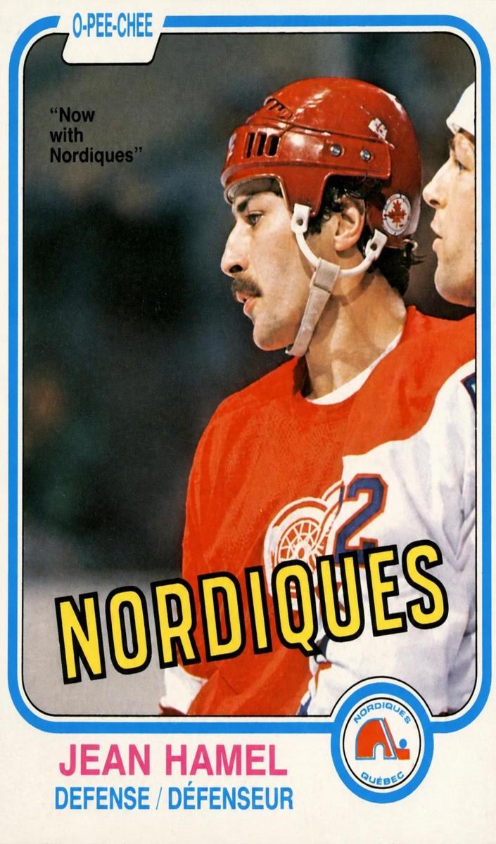 1981 O-Pee-Chee Hockey Jean Hamel #97 PSA 9