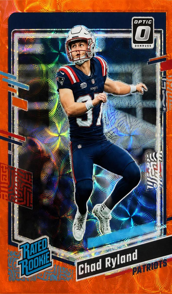 2023 Donruss Optic Football Orange Scope Chad Ryland #273