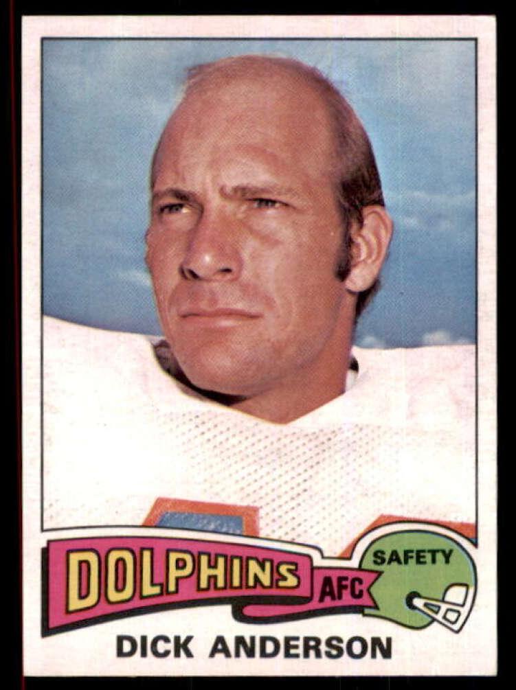 1975 Topps Football Dick Anderson #440 PSA 8