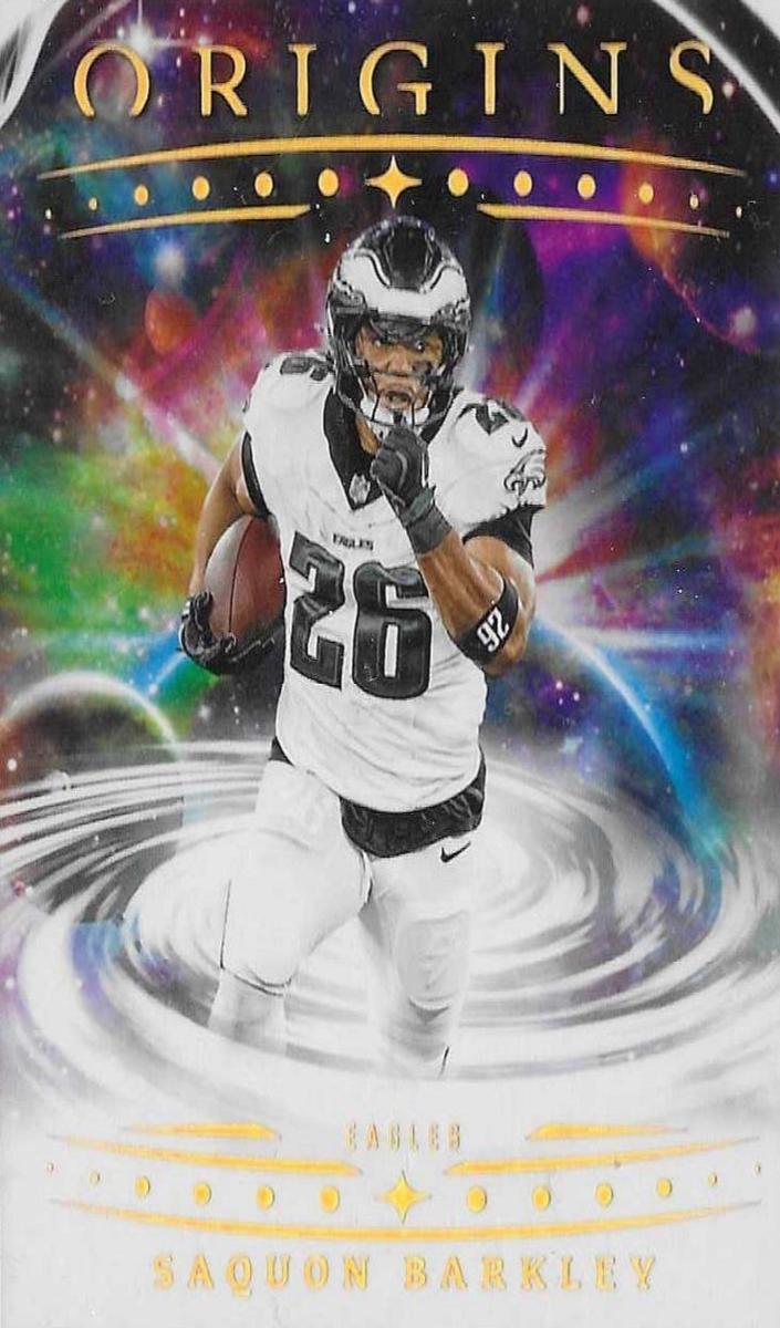 2025 Panini Origins Football Saquon Barkley #2 PSA 10
