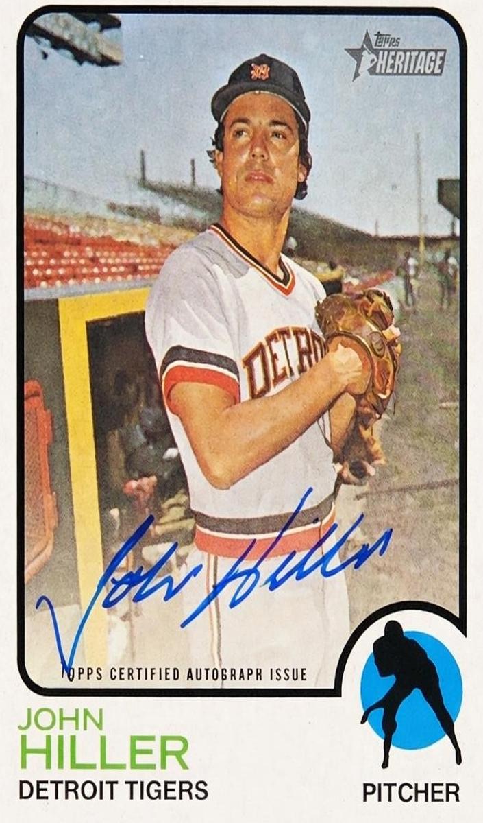 2022 Topps Heritage Baseball John Hiller #ROA-JH