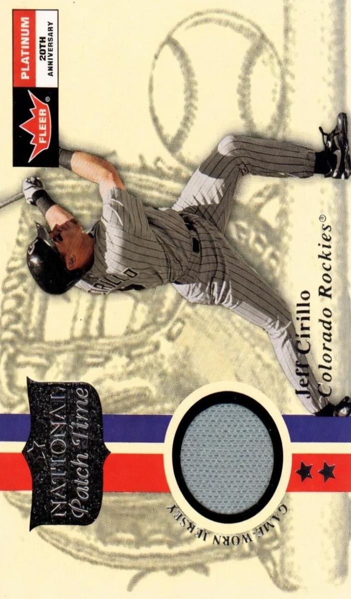 2001 Fleer Platinum Baseball Jeff Cirillo #NNO