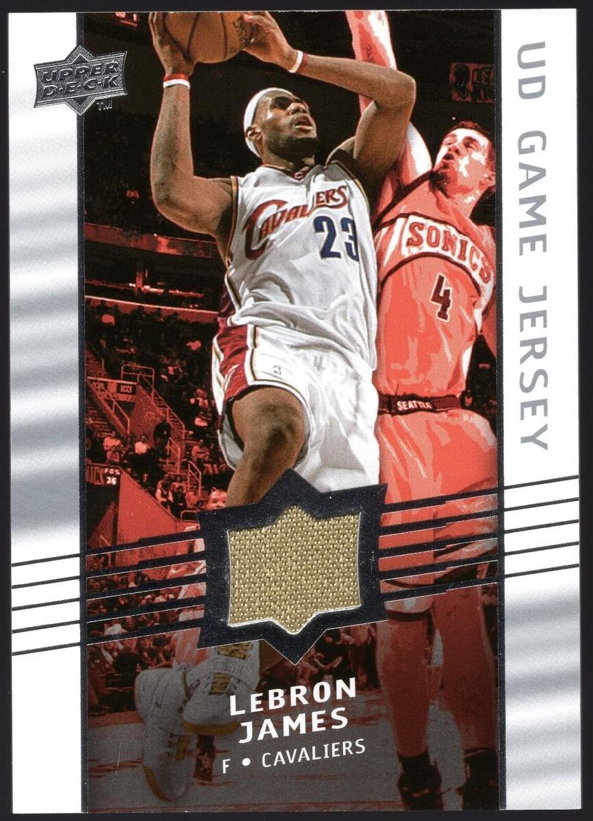 2008 Upper Deck Basketball LeBron James #GA-LJ
