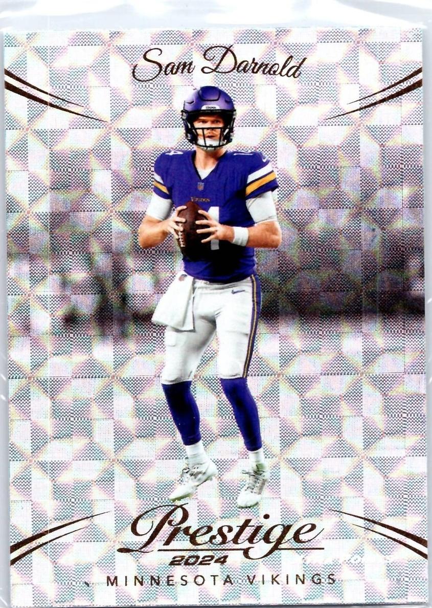 2024 Panini Prestige Football Hyper Xtra Points Sam Darnold #191