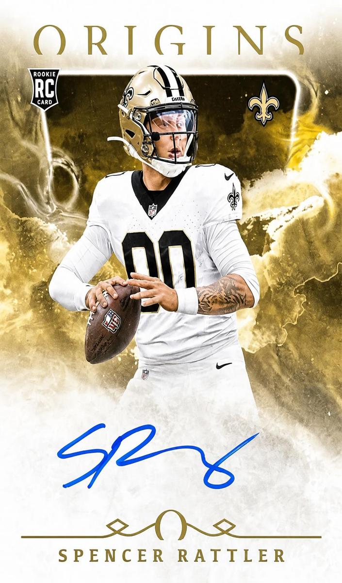 2024 Panini Origins Football Spencer Rattler #RAU-SRA CGC 8.5