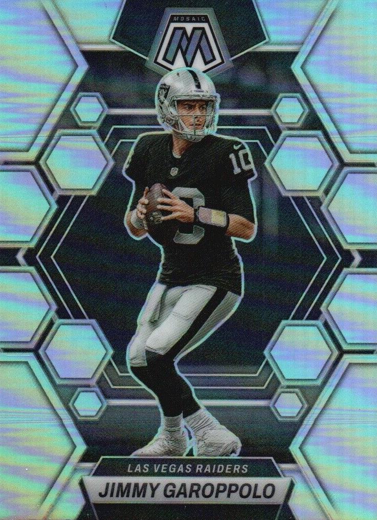 2023 Panini Mosaic Football Silver Jimmy Garoppolo #118