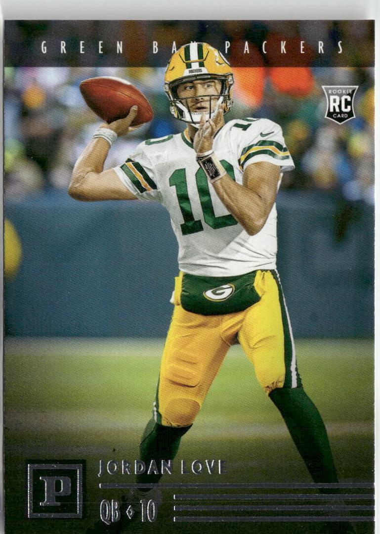 2020 Panini Chronicles Football Jordan Love #PA-4
