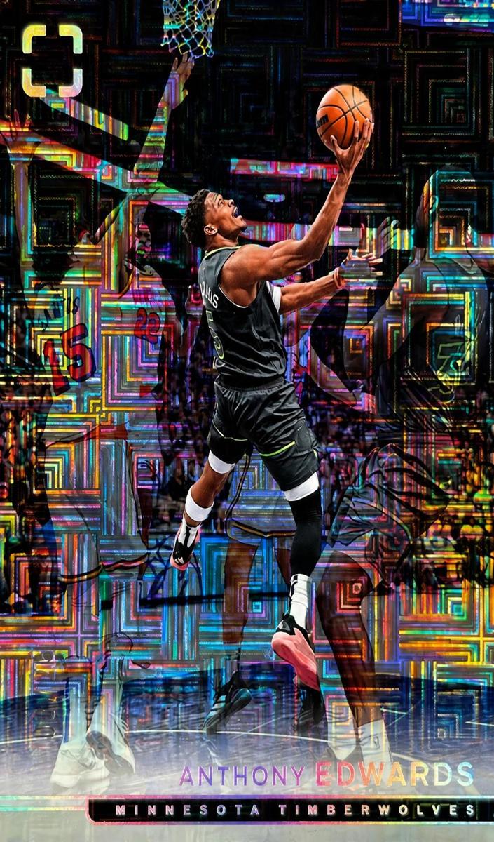 2024 Panini PhotoGenic Basketball Maze Anthony Edwards #39
