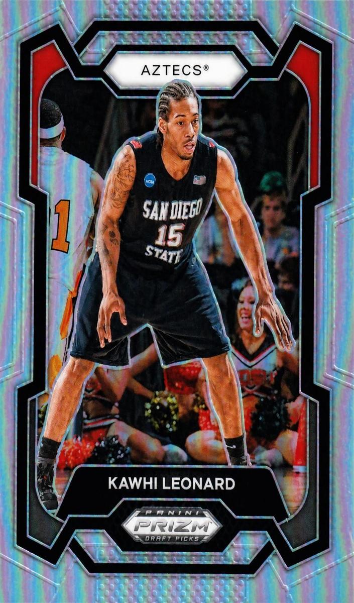 2024 Panini Prizm Draft Picks Basketball Silver Kawhi Leonard #87