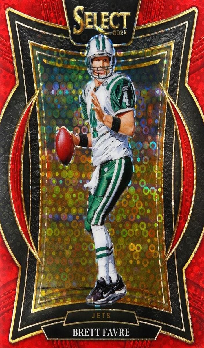 2024 Panini Select Football Red Disco Brett Favre #12