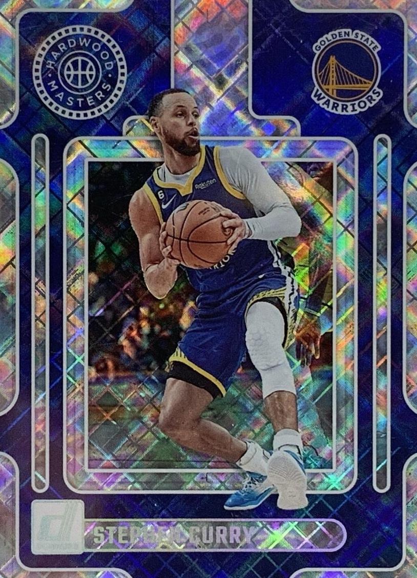 2023 Panini Donruss Basketball Diamond Stephen Curry #9 PSA 8