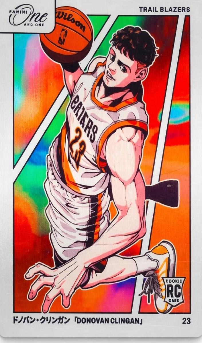 2024 Panini One and One Basketball Donovan Clingan #10 PSA 8