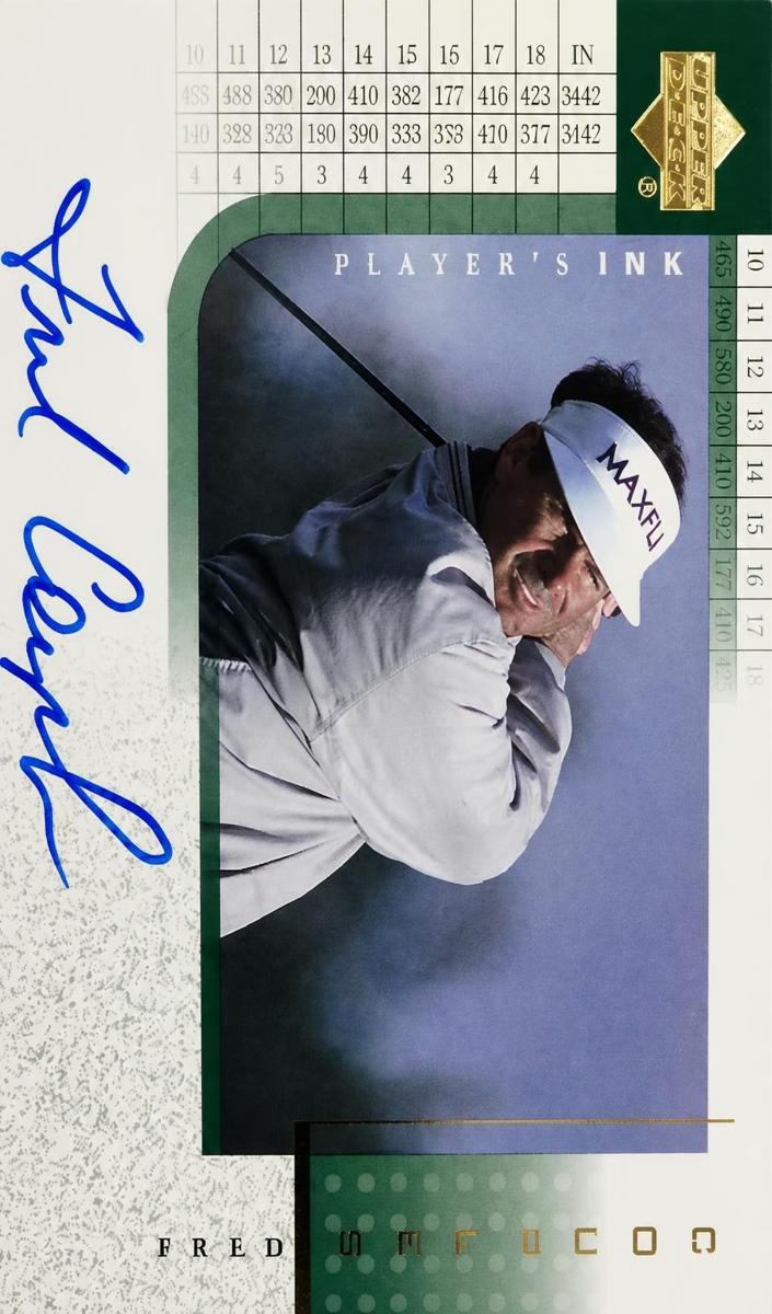 2001 Upper Deck Golf Fred Couples #FC