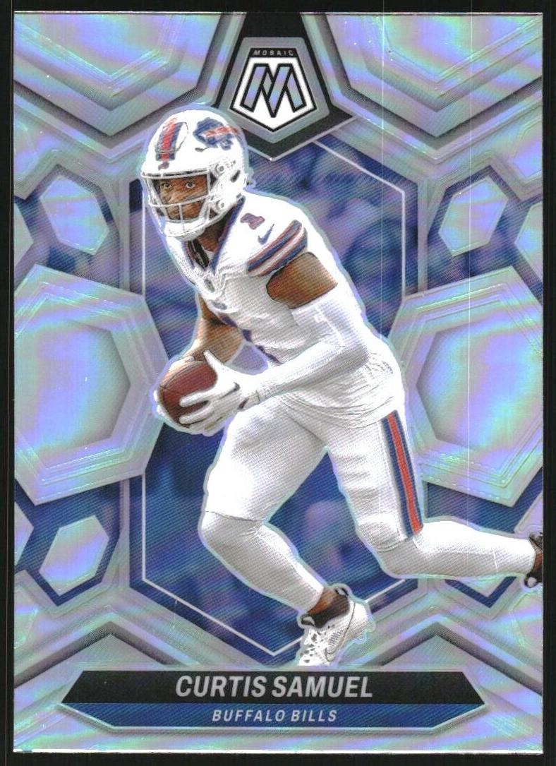 2024 Panini Mosaic Football Silver Curtis Samuel #24