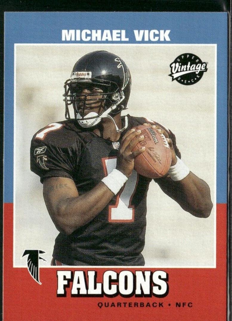 2001 Upper Deck Vintage Football Michael Vick #204