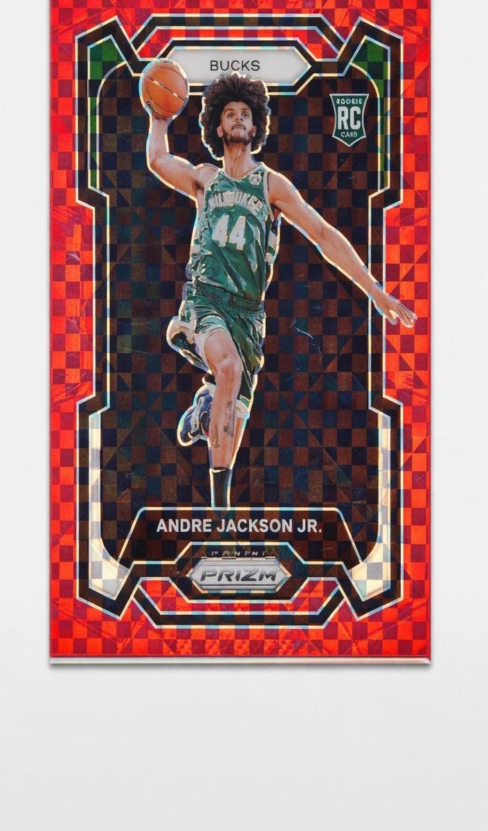 2023 Panini Prizm Basketball Red Andre Jackson Jr. #131 PSA 9