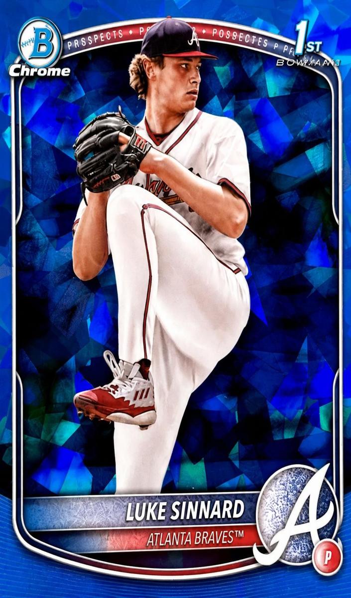2025 Bowman Sapphire Baseball Luke Sinnard #BCP-62