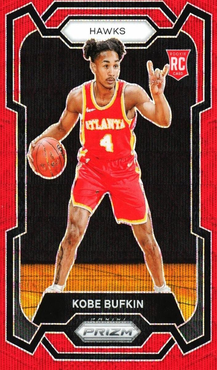 2023 Panini Prizm Basketball Ruby Wave Kobe Bufkin #151