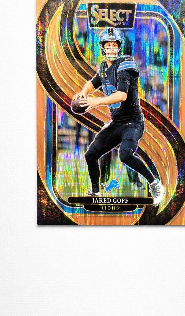 2024 Panini Select Football Copper Shock Jared Goff #123 PSA 10