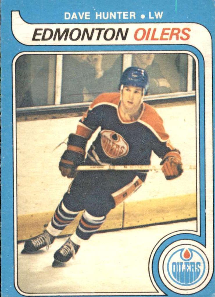 1979 O-Pee-Chee Hockey Dave Hunter #387 PSA 8.5