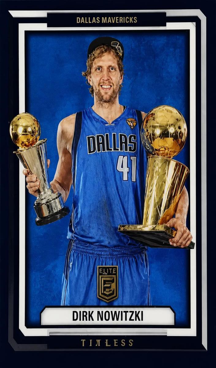 2022 Donruss Elite Basketball Dirk Nowitzki #2 PSA 9