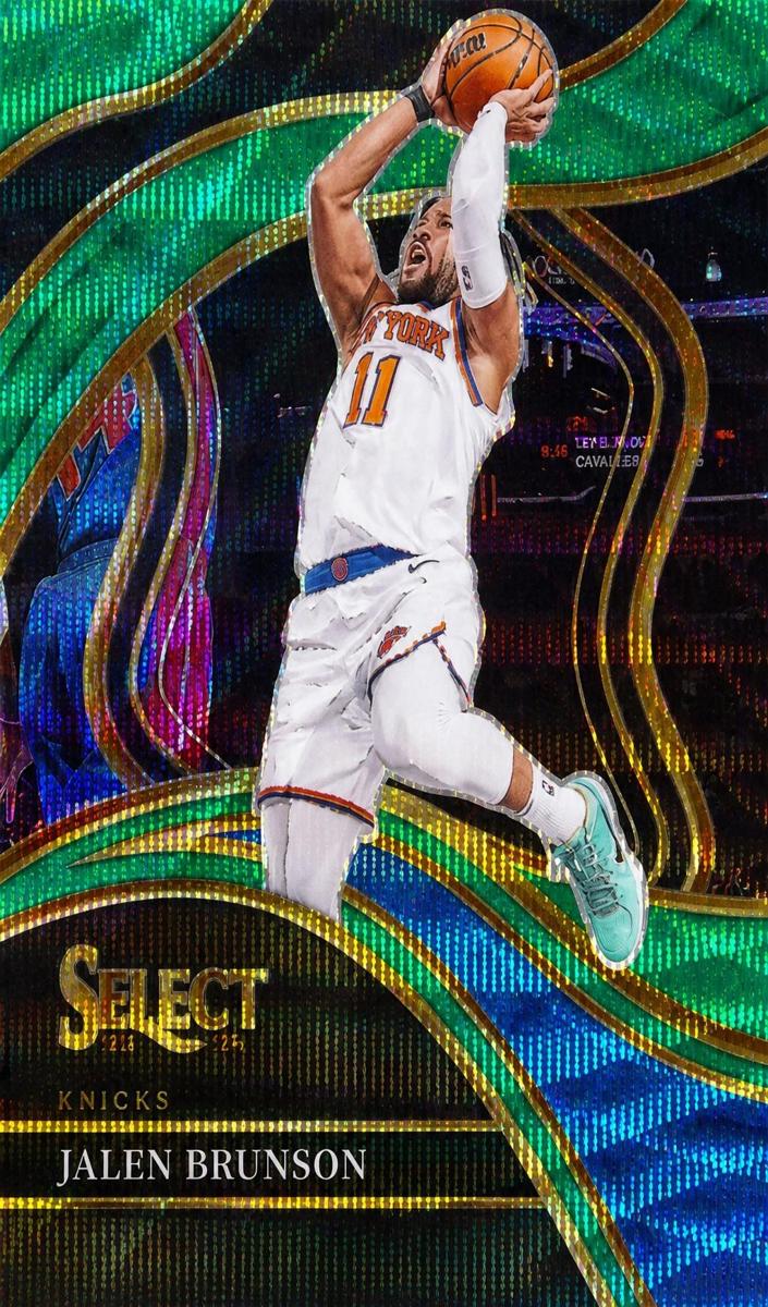 2023 Panini Select Basketball Green Wave Jalen Brunson #207