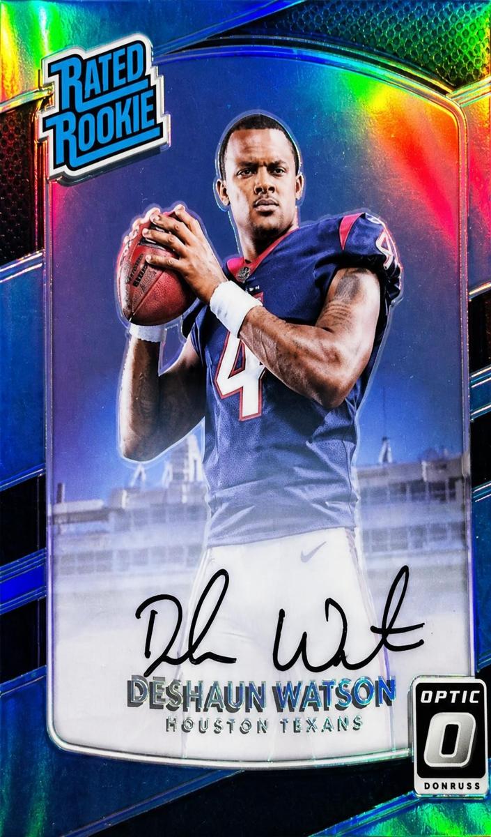 2017 Donruss Optic Football Black Deshaun Watson #195