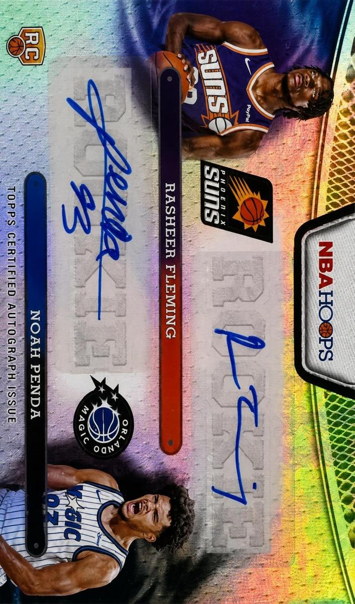 2025 Topps NBA Hoops Basketball Rasheer Fleming #HRD-RN