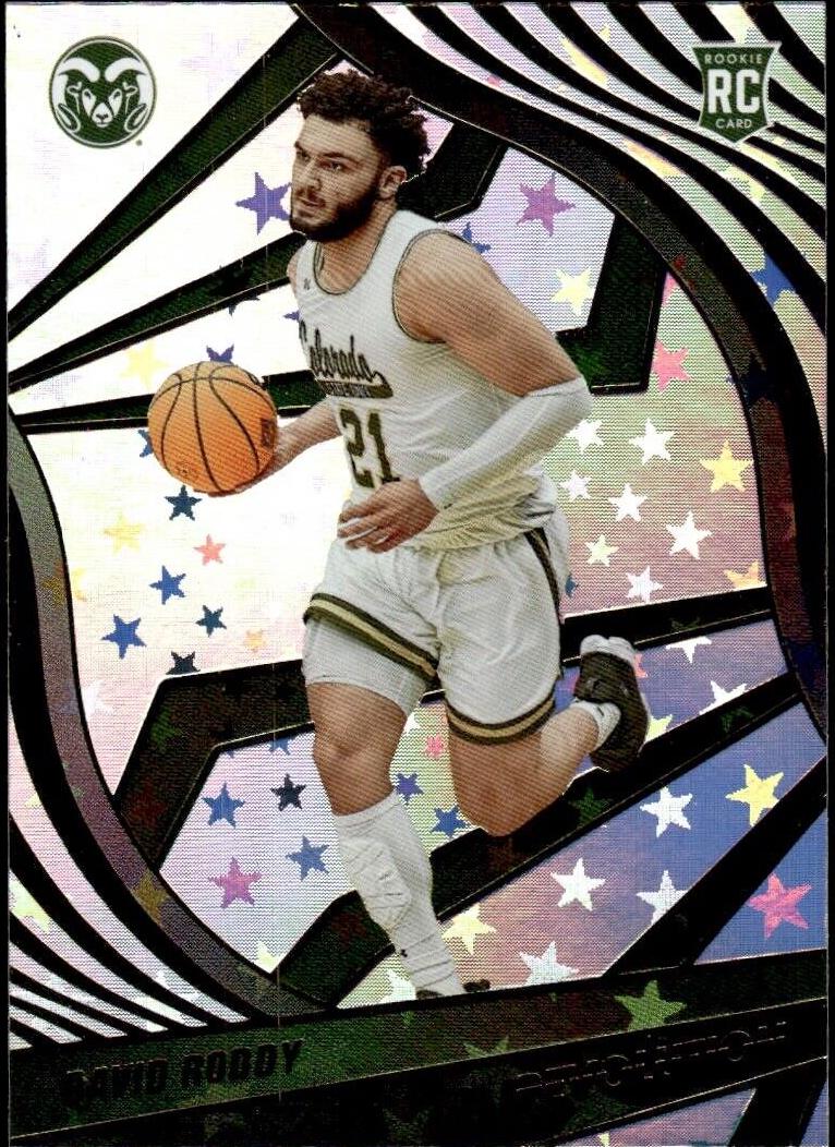2022 Panini Chronicles Draft Picks Basketball Astro David Roddy #39