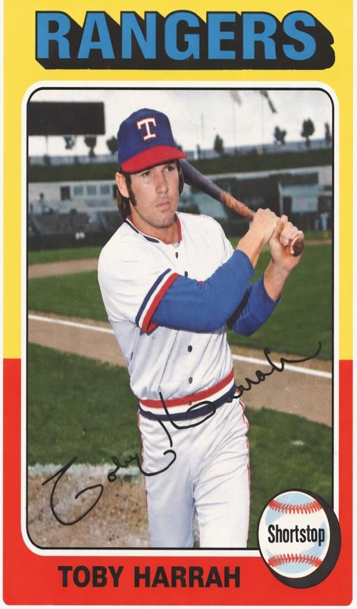 1975 O-Pee-Chee Baseball Toby Harrah #131 PSA 9