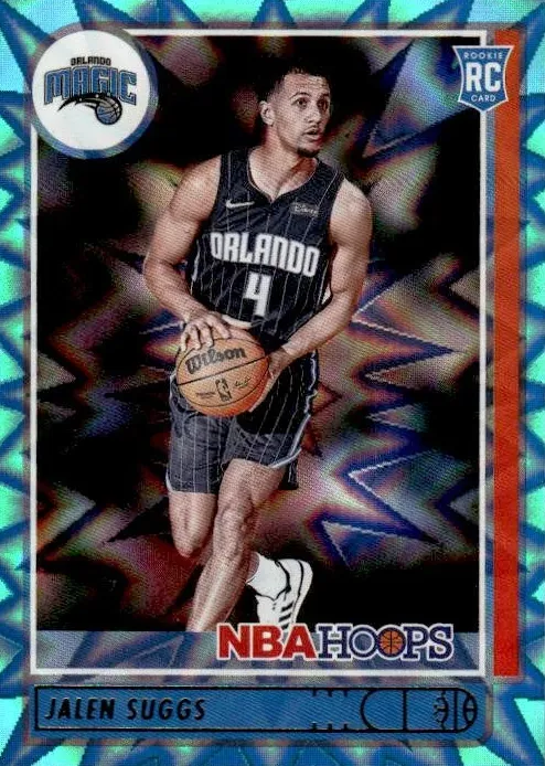 2021 Panini Hoops Basketball Teal Explosion Jalen Suggs #210 PSA 10
