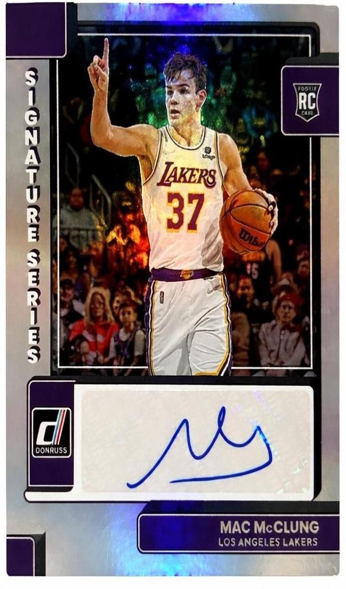 2022 Panini Donruss Basketball Mac McClung #SS-MAC
