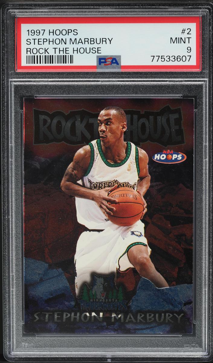 1997 Hoops Basketball Stephon Marbury #RH2