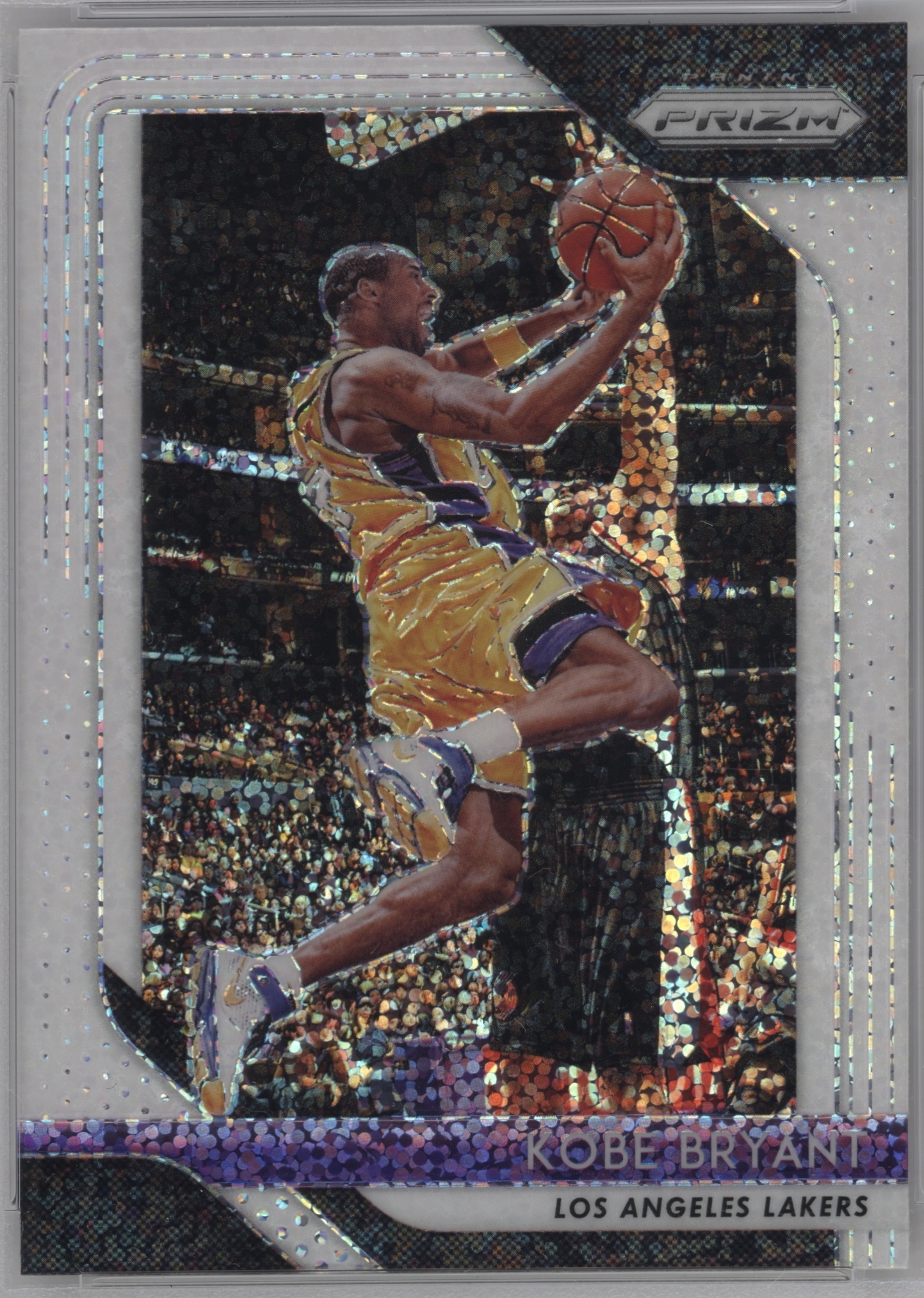 2018 Panini Prizm Basketball White Sparkle Kobe Bryant #15