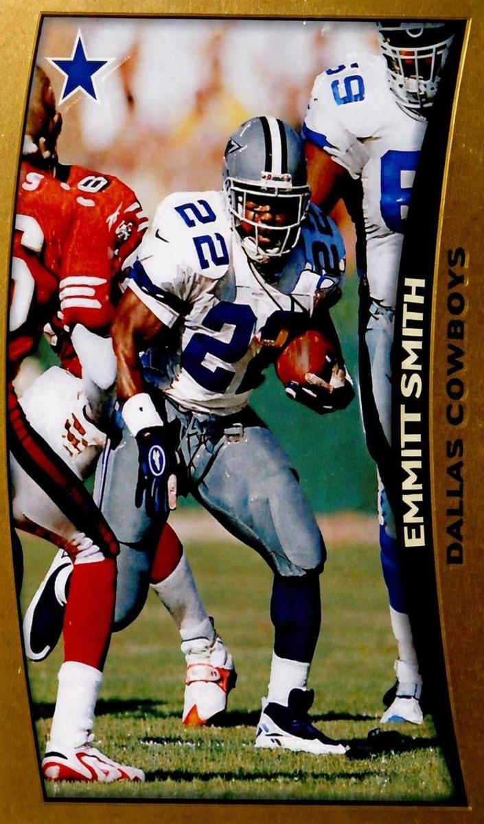 1998 Topps Chrome Football Emmitt Smith #151