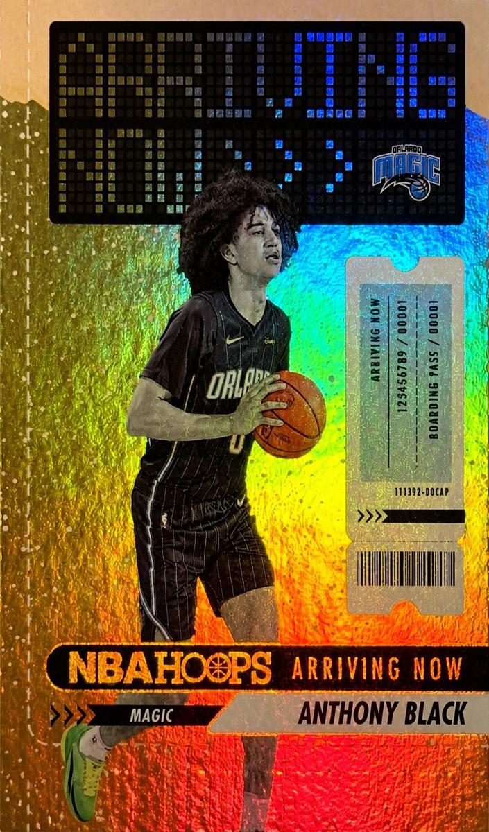 2023 Panini Hoops Basketball Winter Holo Anthony Black #24 PSA 10