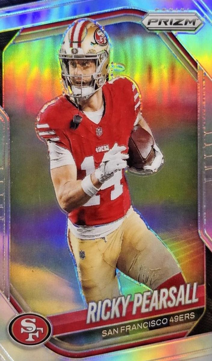 2025 Panini Prizm Football Silver Ricky Pearsall #99