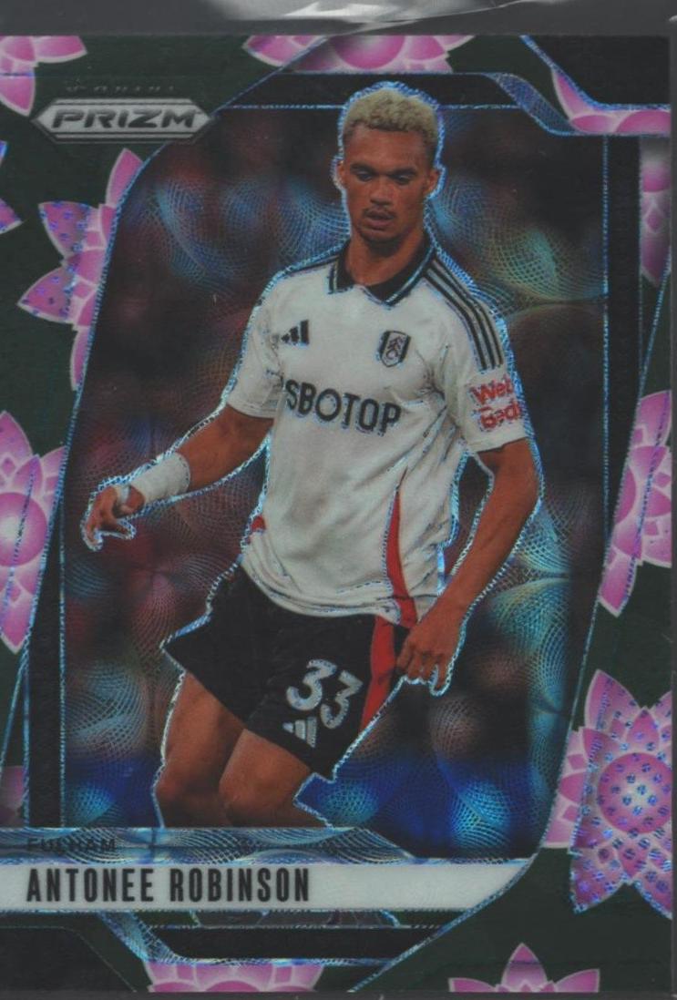 2024 Panini Prizm Premier League Soccer Lotus Flower Antonee Robinson #201