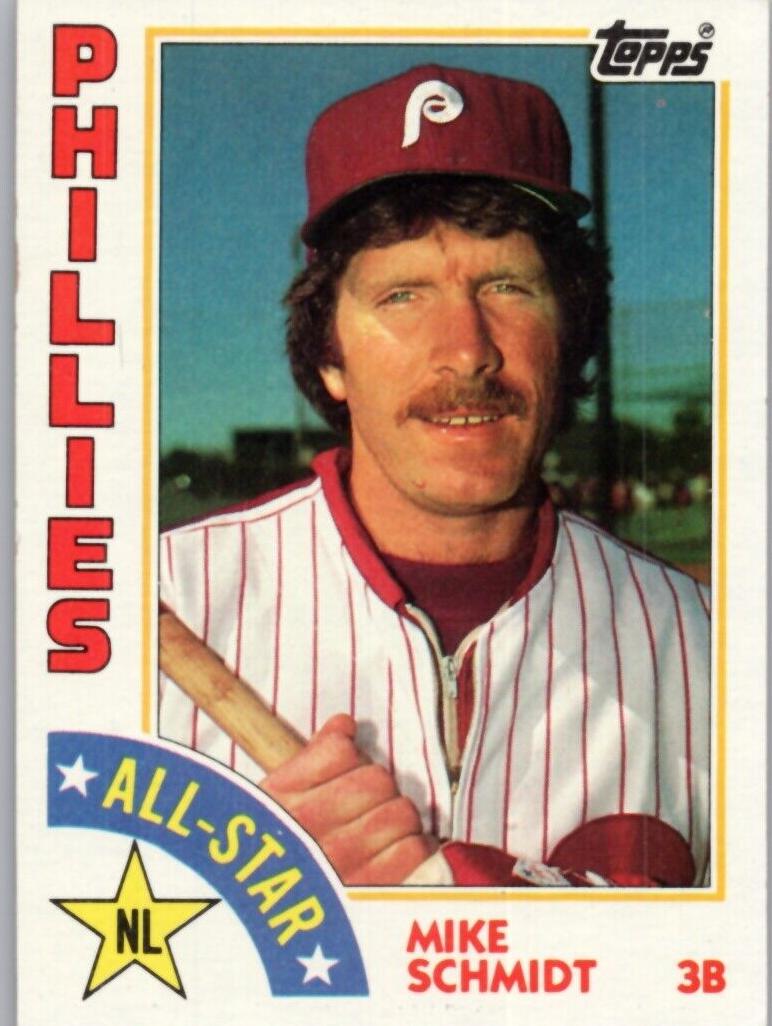 1984 Topps Baseball Mike Schmidt #388 PSA 9