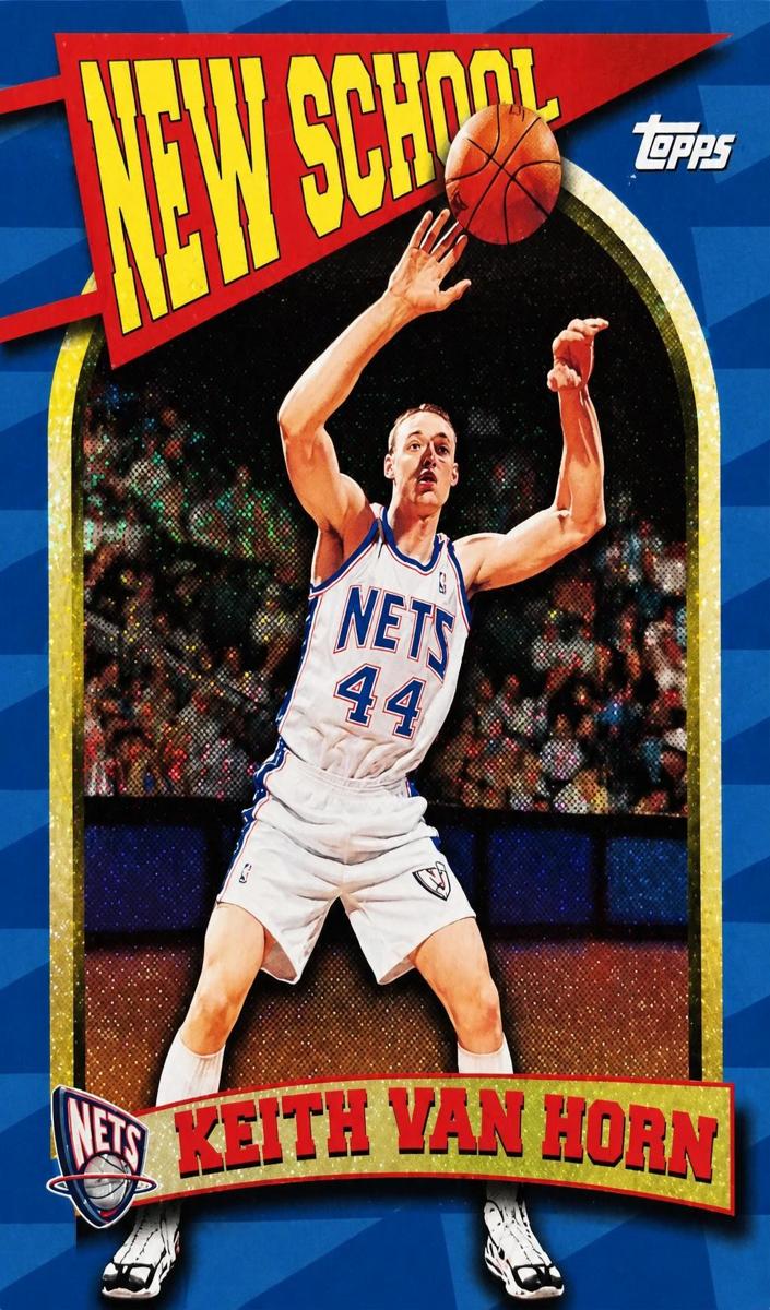 1997 Topps Basketball Keith Van Horn #NS4 PSA 8