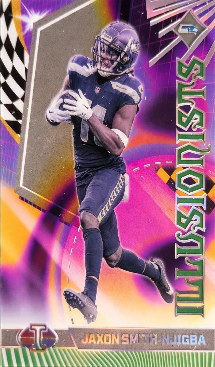 2023 Panini Illusions Football Emerald Jaxon Smith-Njigba #15