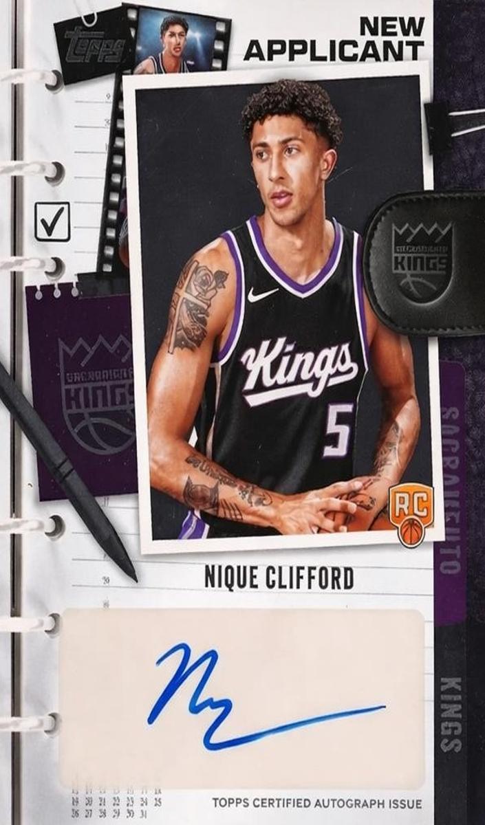 2025 Topps Basketball Nique Clifford #NA-NC