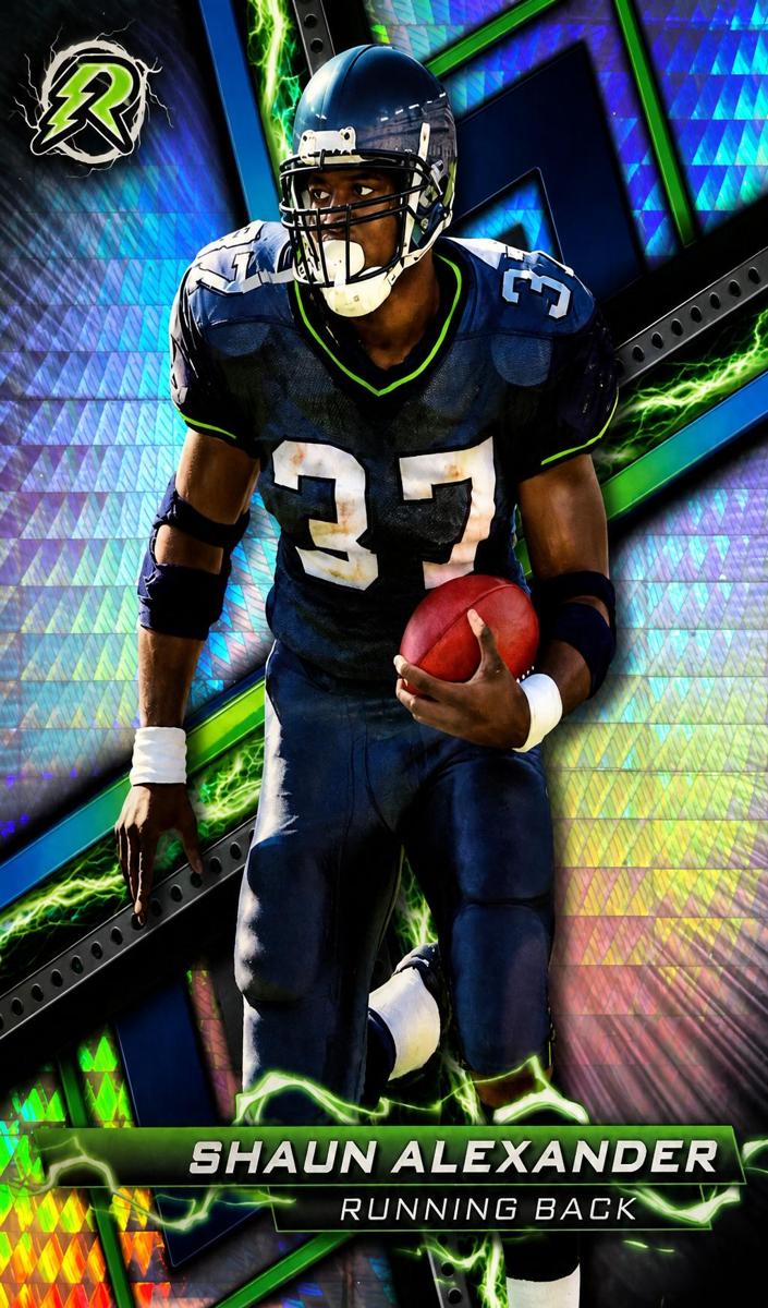 2023 Topps Composite Football Refractor Shaun Alexander #83