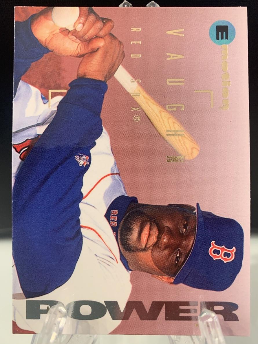 1995 Skybox Emotion Baseball Mo Vaughn #17