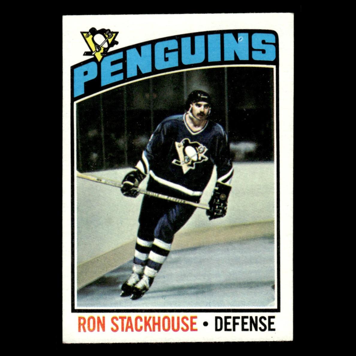 1976 Topps Hockey Ron Stackhouse #72