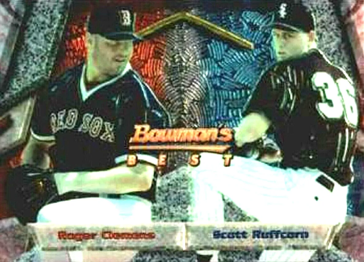 1994 Bowman's Best Baseball Red Roger Clemens #R37