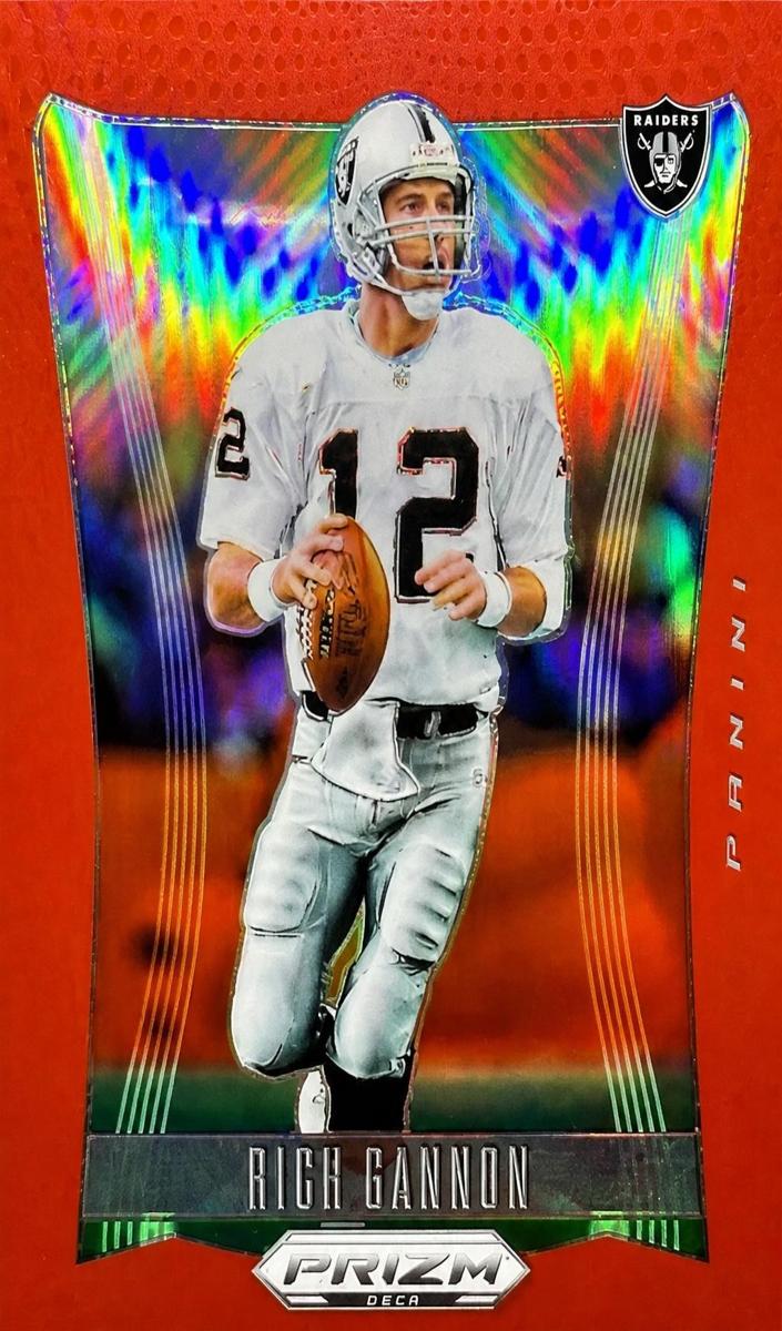2024 Panini Prizm Deca Football Red Rich Gannon #171