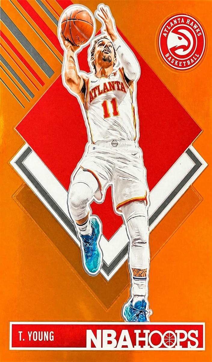 2024 Panini Hoops Basketball Premium Orange Trae Young #287
