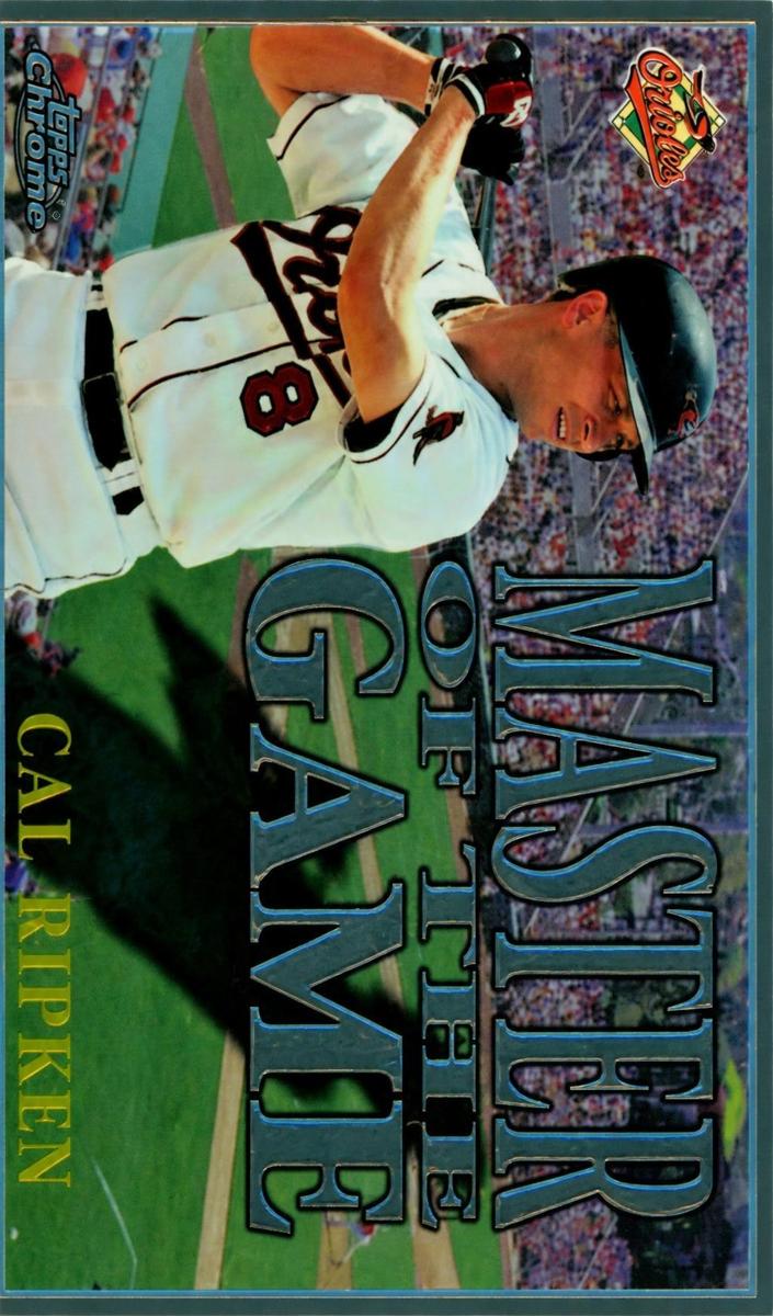 1996 Topps Chrome Baseball Cal Ripken Jr. #MG9 PSA 8